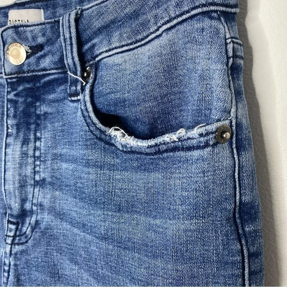 Pistola Distressed Ankle Skinny Jean